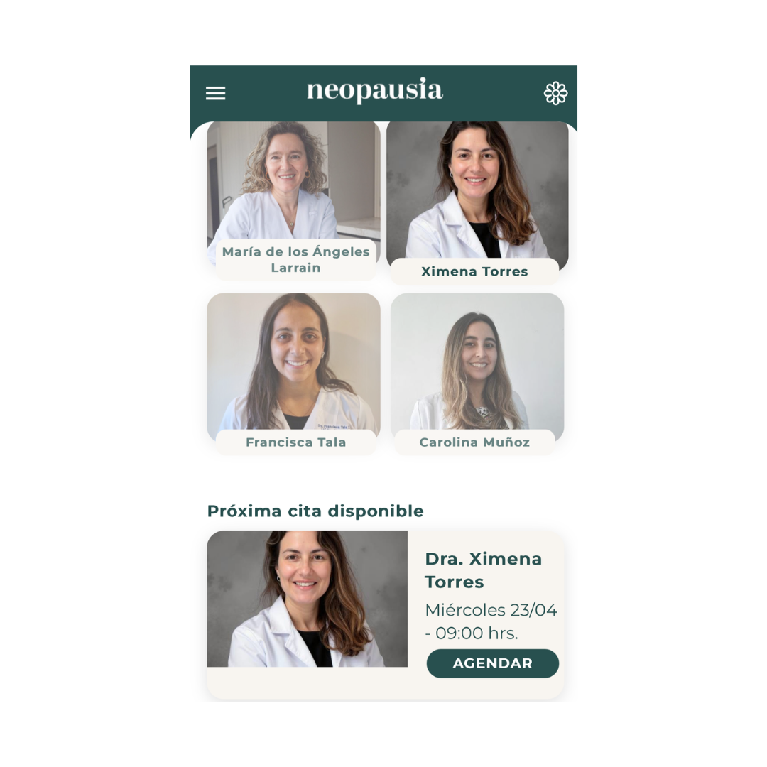 3. Agenda con tu especialista